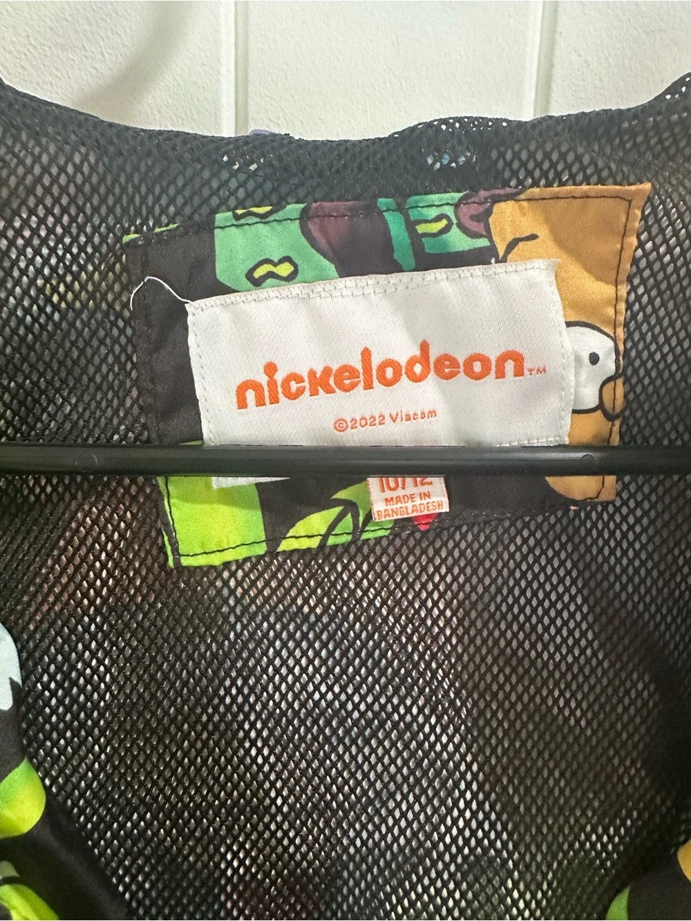 Members only Nickelodeon Rugrats Cartoon Character Windbreaker